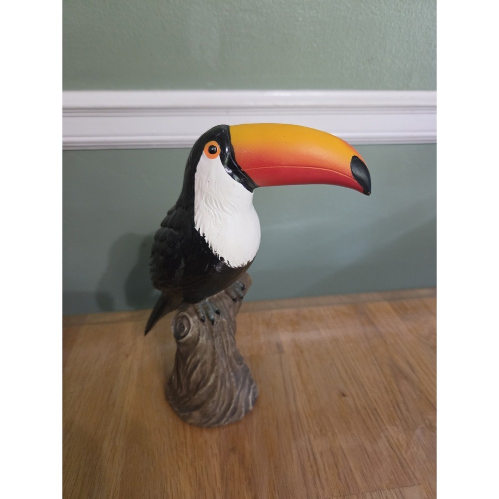 Tucan Bird 8" Figurine Ceramic Gift